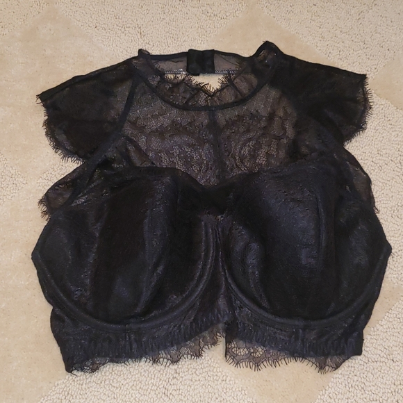 Victoria Secret Lace Bra, Sz 34DD - Picture 2 of 8